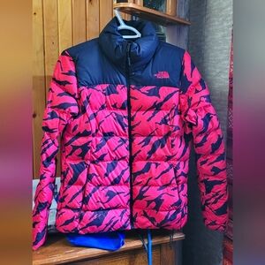 North Face Puffer Pink